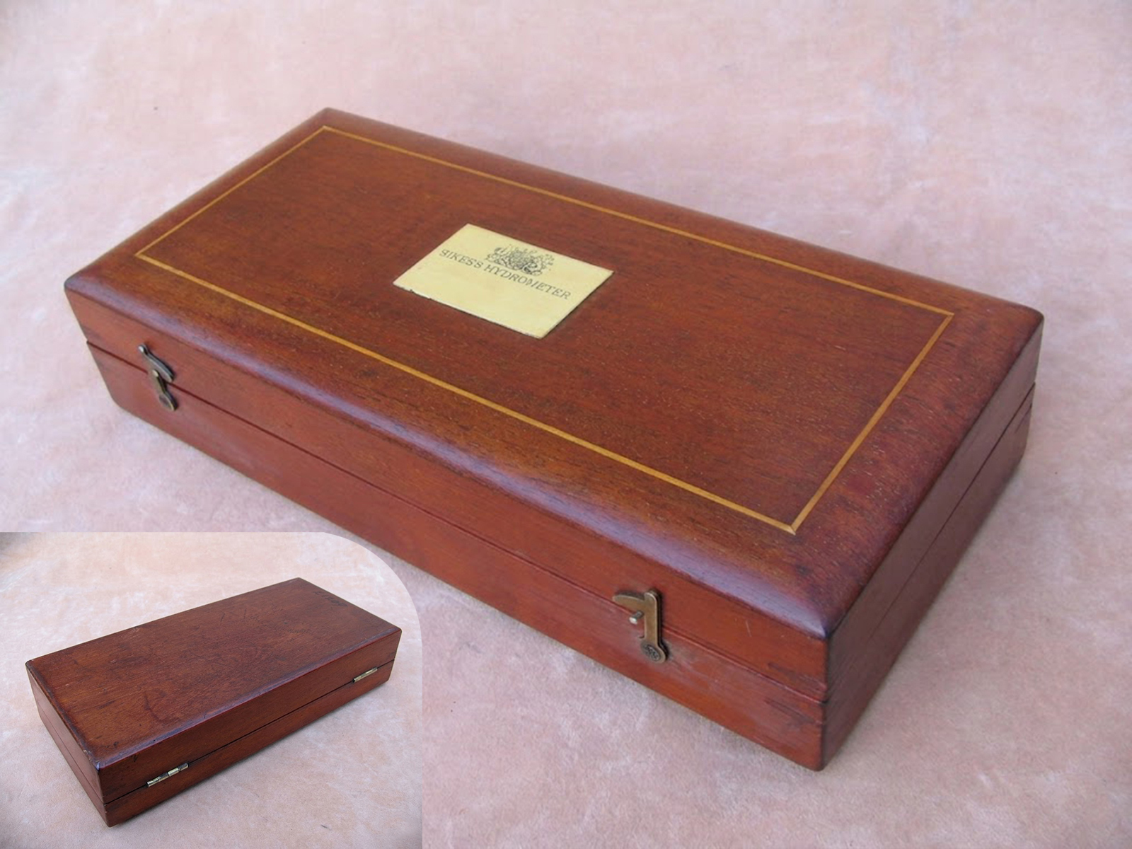 19th century Sikes Hydrometer set